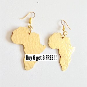 470 Africa Shape Brass Earrings, Boho Earring Findings, Wholesale Brass Earrings, African Earrings Bulk, Earrings Set, Gifts For Women, Gift