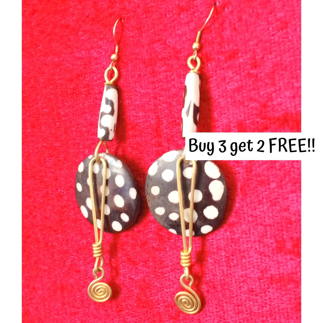 279 Gift for Her, African Earrings Bulk, Earrings for Girls, Earring
