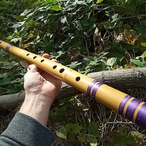 Bansuri Bamboo Flute: Indian F Scale Meditation Flute