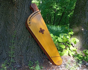Kantele, Kokle, Kankles, Medieval Harp, 9 String, Gusli