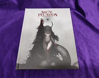 AR120 - Seven Sins | Seven Sinners RPG Spanish | Modern Role-Playing Game | Collector's Item | Gamer Gift