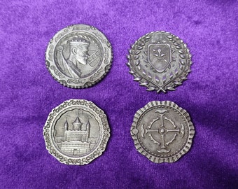 Kingdom coins, Kingdom Coins, metal coins, metal coins, handmade coins, craft coins, give to a friend, collection coins