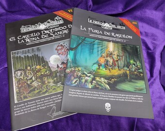 AR102 – The Mark of the East Pack | Role-Playing Game 2 Books Spanish | Geek Gift / RPG Pack The Mark of the East | 2 Spanish Books | Unique Gift