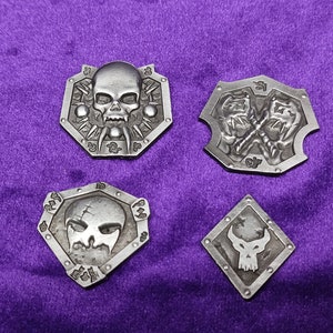 Monete Ork, monete Ork, monete metalliche, monete metalliche, monete fatte a mano, monete artigianali, regalare ad un amico, regalo, monete da collezione