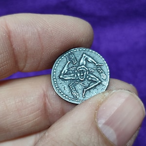 Roman coin, Denarius "Cornelius Lentulus", Roman coin, Denarius "Cornelius Lentulus", handmade coin, metal casting, gift to a