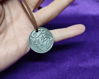 Miskatonic Universiteitslid ketting, Miskatonic Universiteitslid ketting, cthulhu metalen ketting, metalen ketting, ambachtelijk metaal