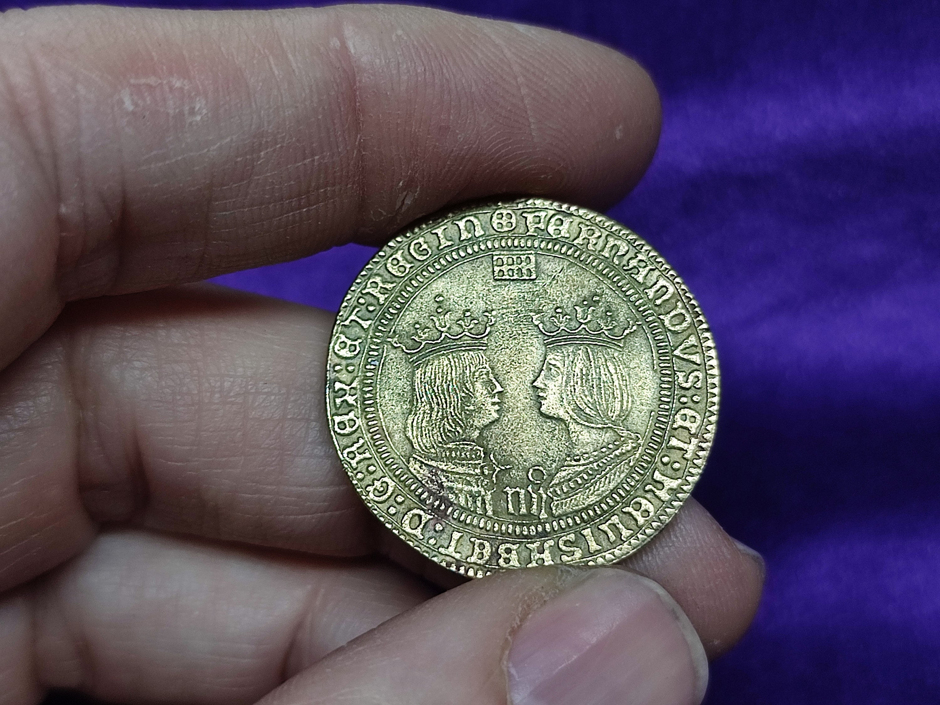 AR176 - Excellent Coin of the Catholic Monarchs, Coin of the Catholic ...