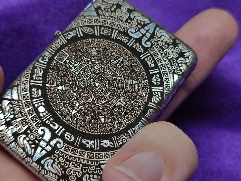 Aztec Lighter, Aztec Lighter, Gift for a Friend, a Unique Style - Etsy