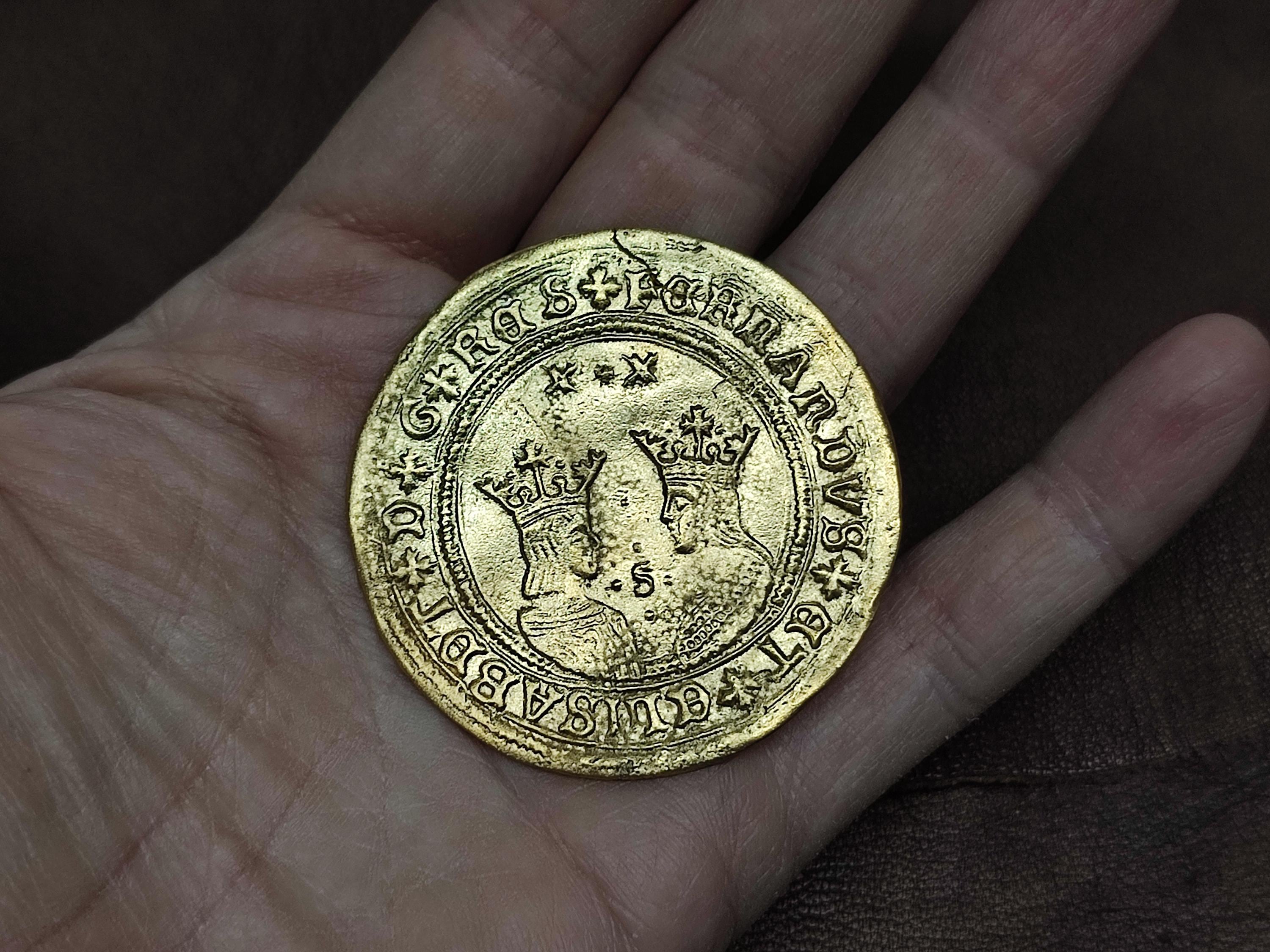 20 エクセレント カトリック キングス ゴールド コイン、20 エクセレント カトリック キングス ゴールド コイン、コレクター  コイン、歴史的コイン、友人に贈る