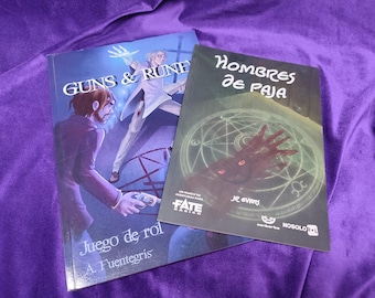 AR103 – Indie Games Pack | Role-Playing Game with 2 Spanish Books | Geek Gift / RPG Pack | 2 Spanish Books | Unique Gift