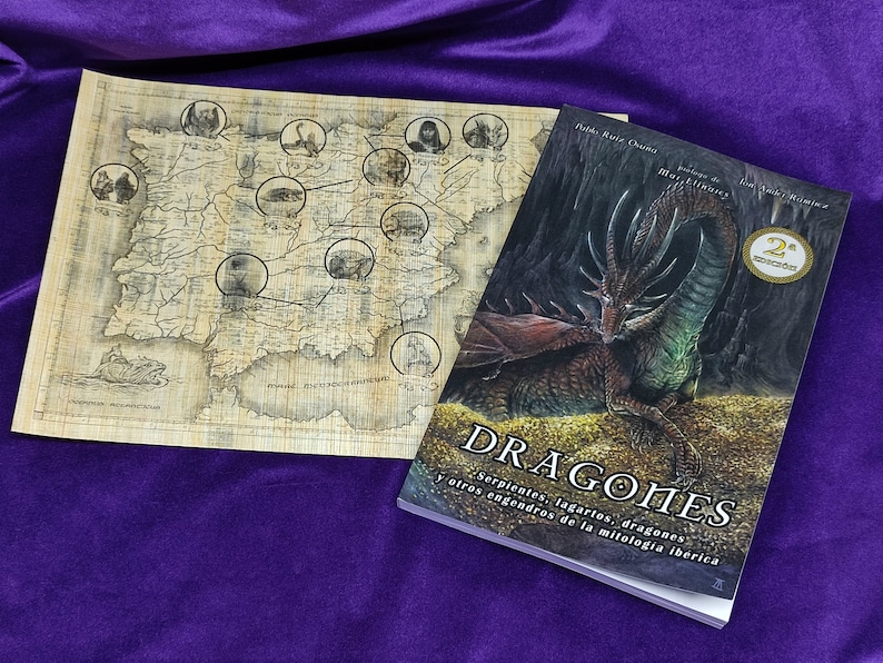 Pack Libro y Mapa Dragones