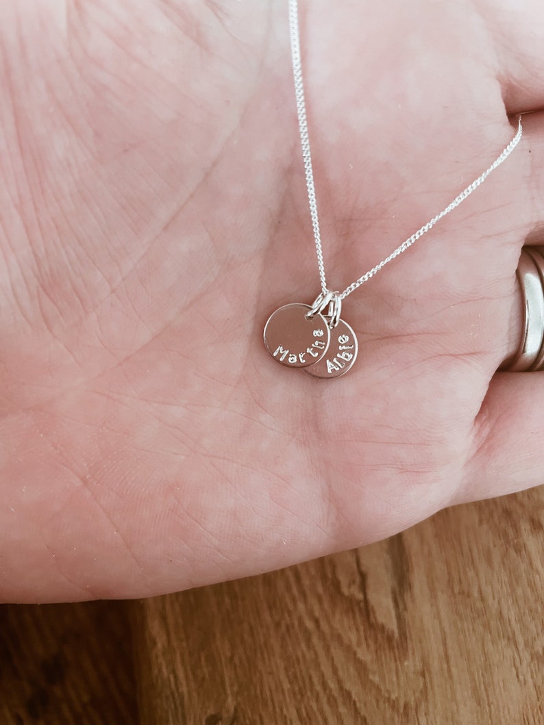 Mum Necklace Kids Names Baby Birth Necklace Mummy Necklace Etsy UK