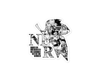 Adesivo per pannello Manga NERV Neon Genesis Evangelion