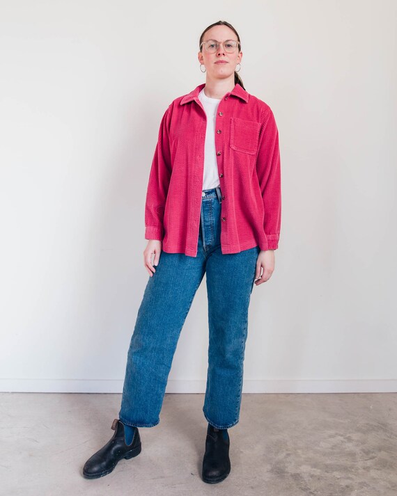 Vintage Corduroy Shirt - L.L. Bean Corduroy Button