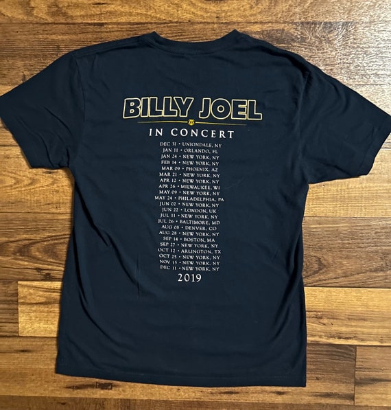 Billy Joel • In Concert • T-Shirts • Blue • Size … - image 4