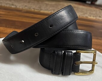 Vintage Coach Black Belt, Made of Glove Tanned Cowhide and  display picture 1