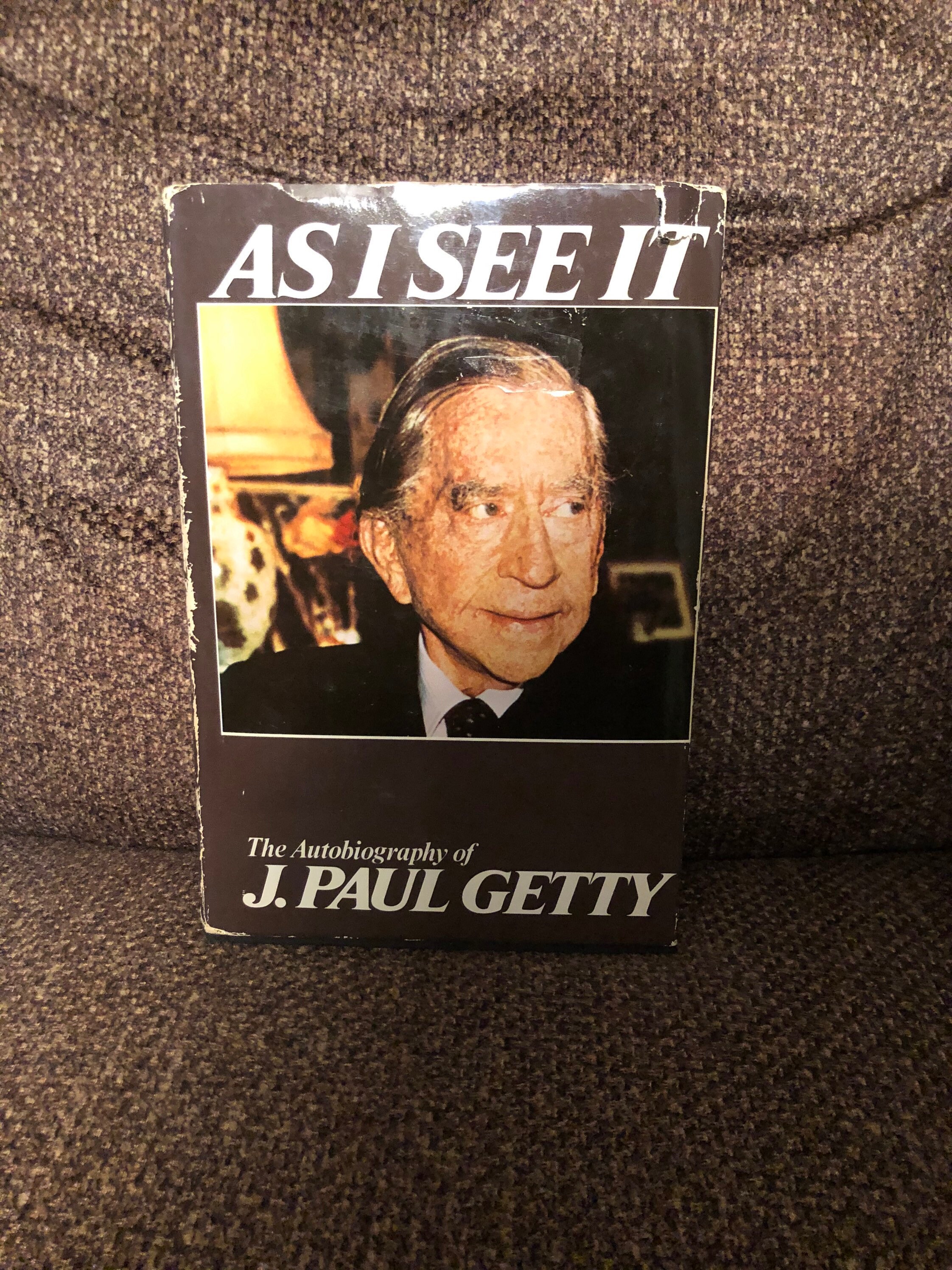 As I See It The Autobiography Of J Paul Getty By J Paul Etsy