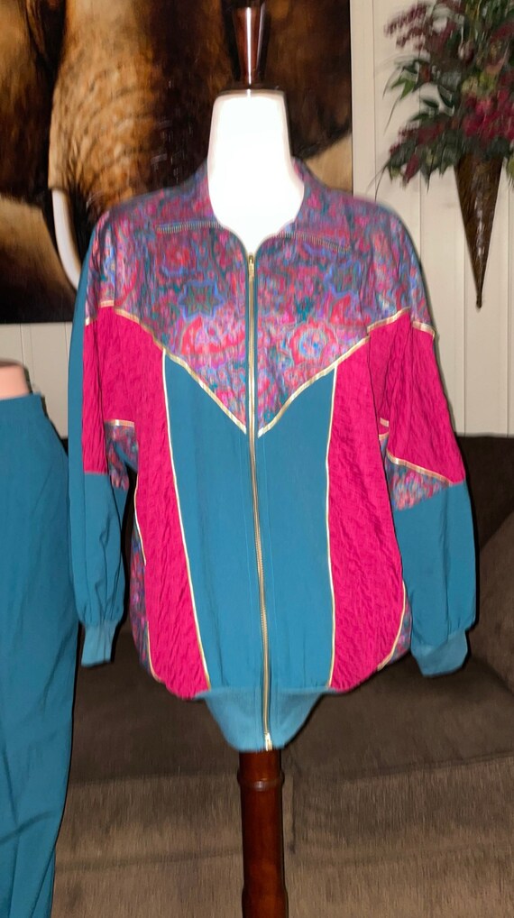 Silver Thread ~ Vintage ~ Retro ~ Women Size Medi… - image 5