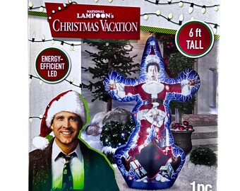 Gemmy ~ National Lampoon's Christmas Vacation Photorealistic Inflatable 6 Ft ~ New W/Box