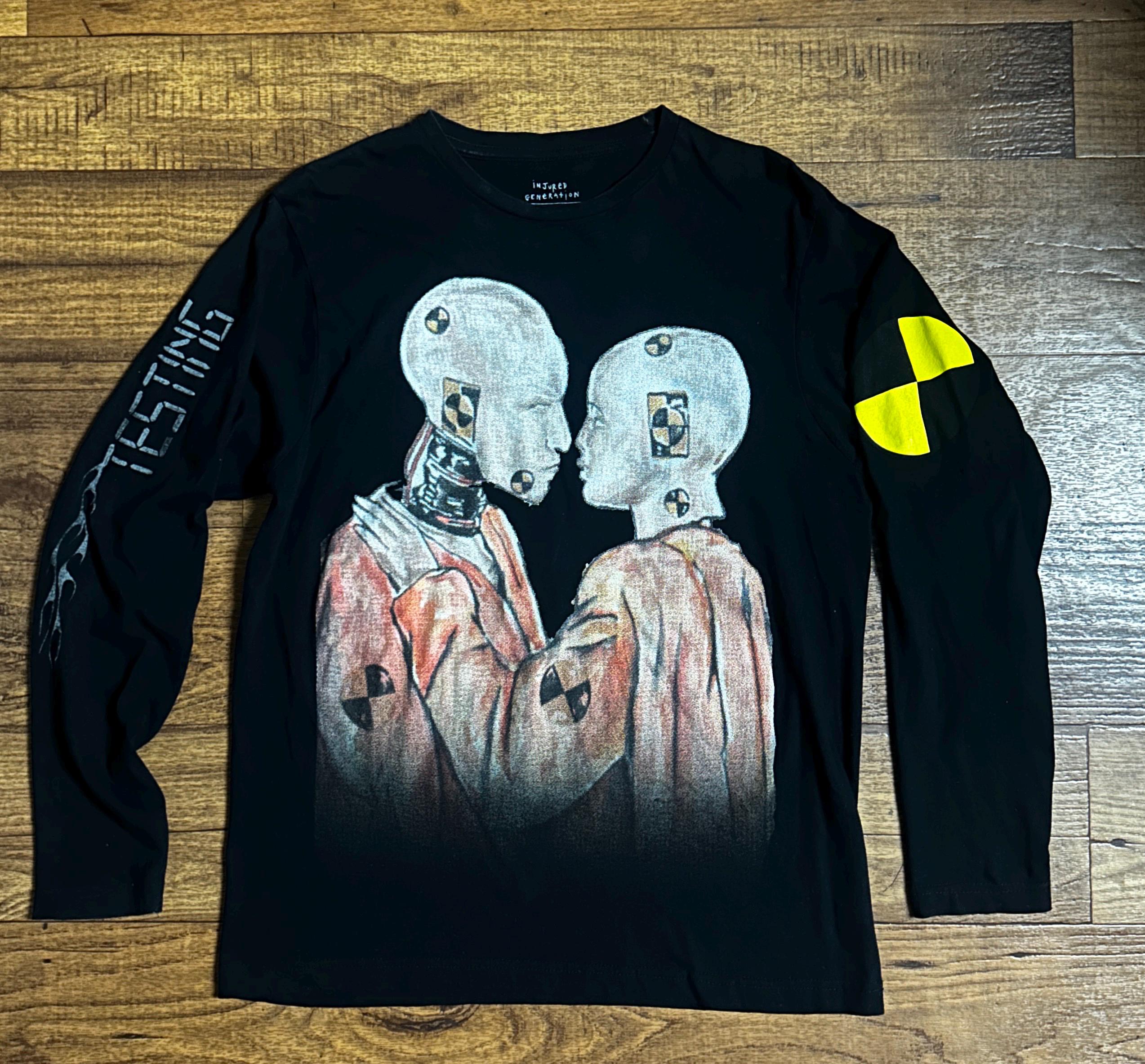 AAP Rocky Injured Generation Crash Dummy Music Reflective Black