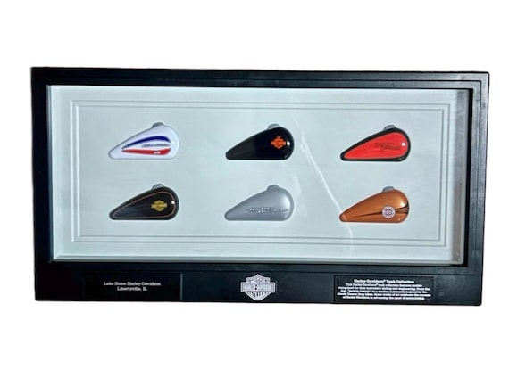 Harley Davidson ~ 6 Mini Gas Tanks Collectible Set From