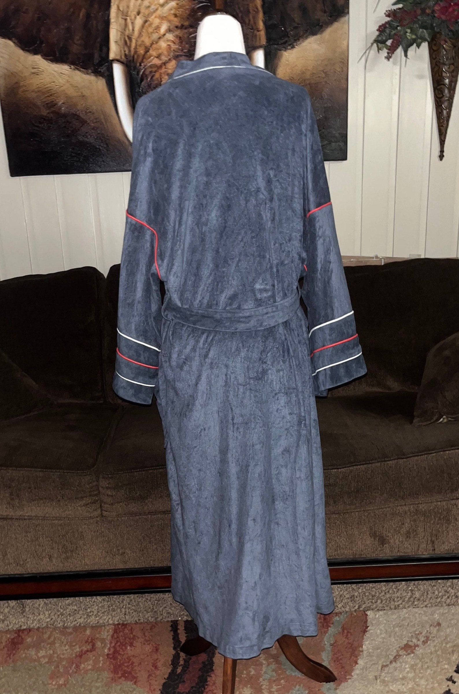 Vintage Vanchini Dressing Gown Mens size S #30 Vintage Vanchini Dressing Gown Mens size S