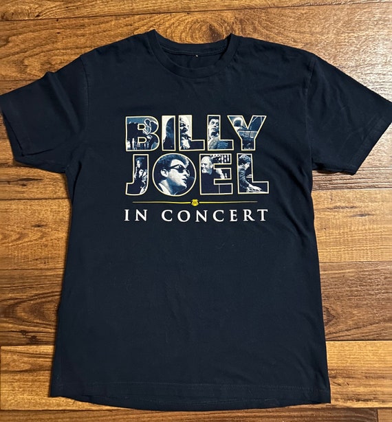 Billy Joel • In Concert • T-Shirts • Blue • Size … - image 3