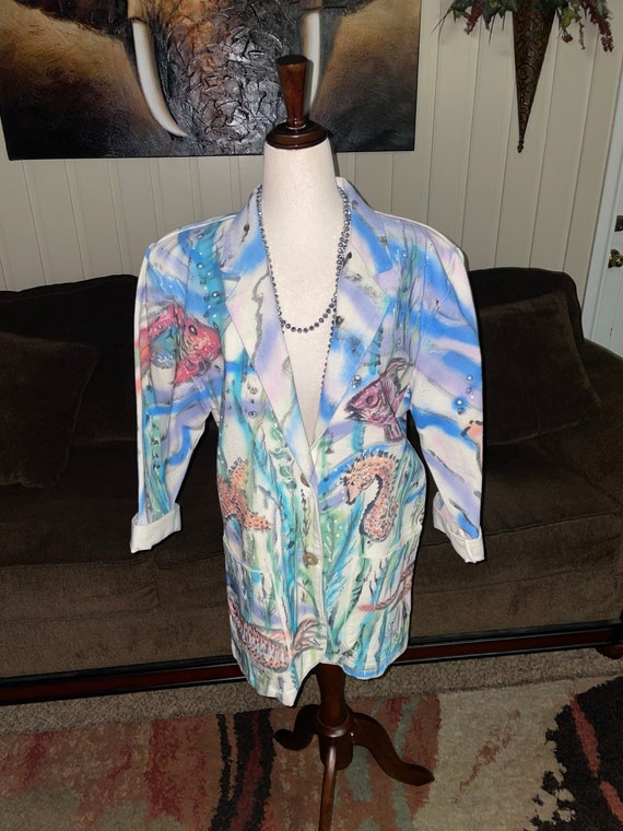 Arizona Jones~Hand Painted Women Small Jacket