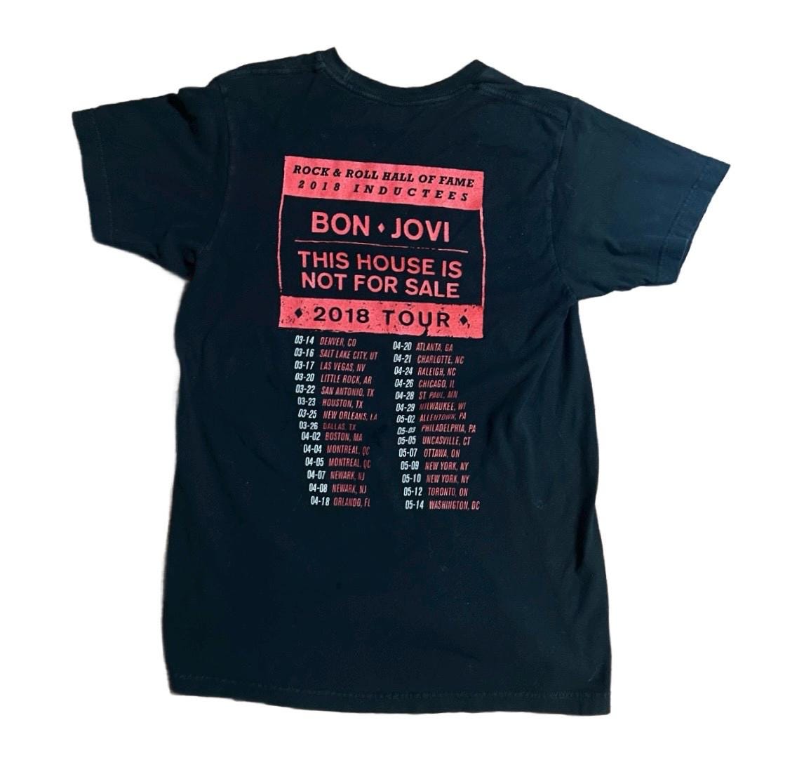 Bon Jovi ~ Concert T-shirt ~ Medium ~ Concert Tour ~ This House is