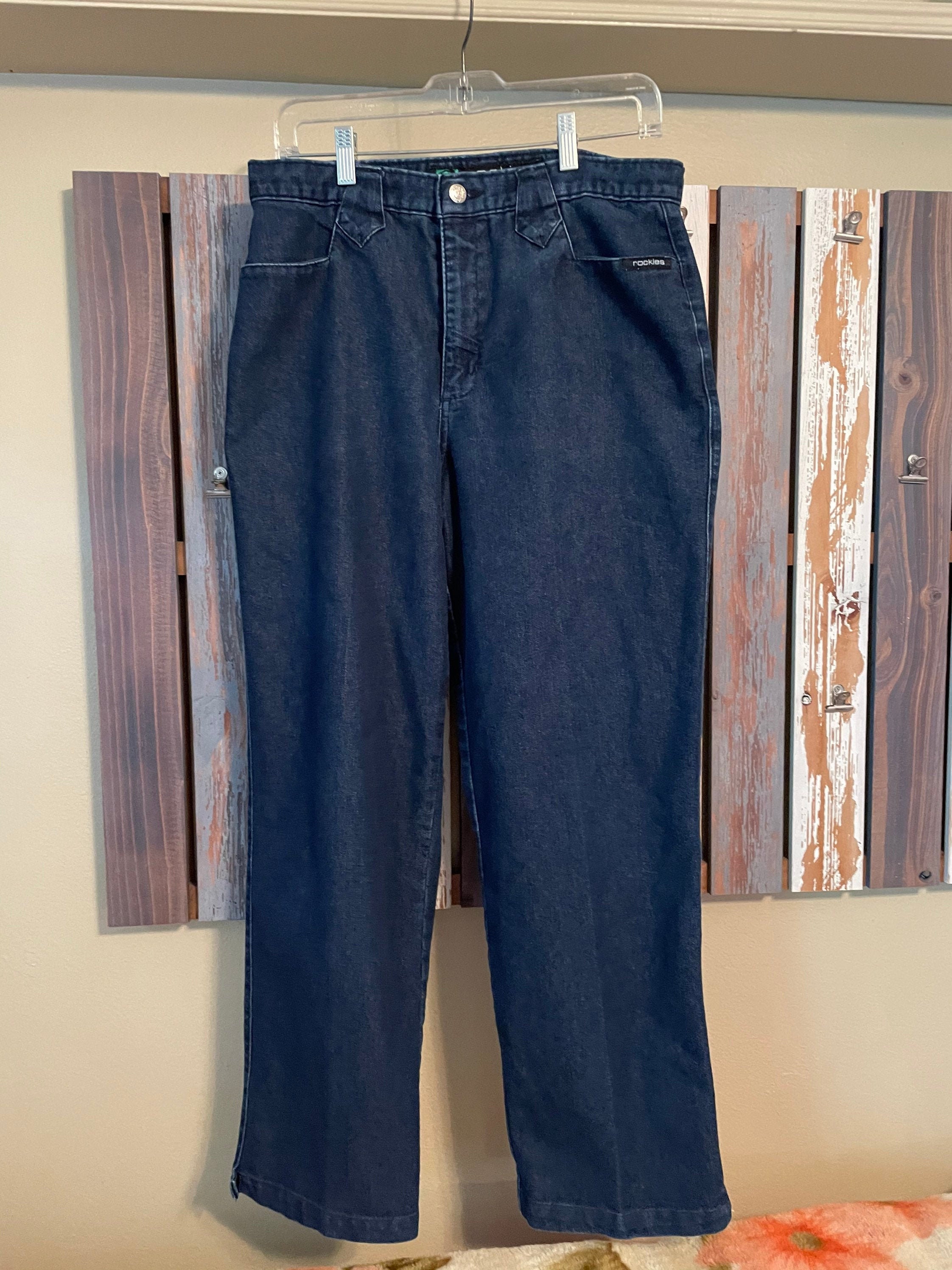 Vintage Rockies Women 32 30 Jeans Etsy