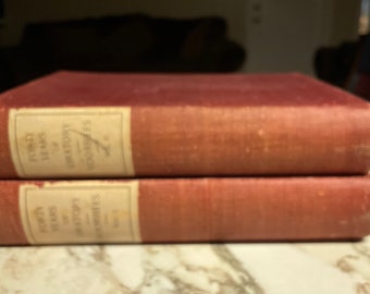 Cuarenta años de oratoria Voorhees • Vintage • 1898 • HC Books • Volumen I y II
