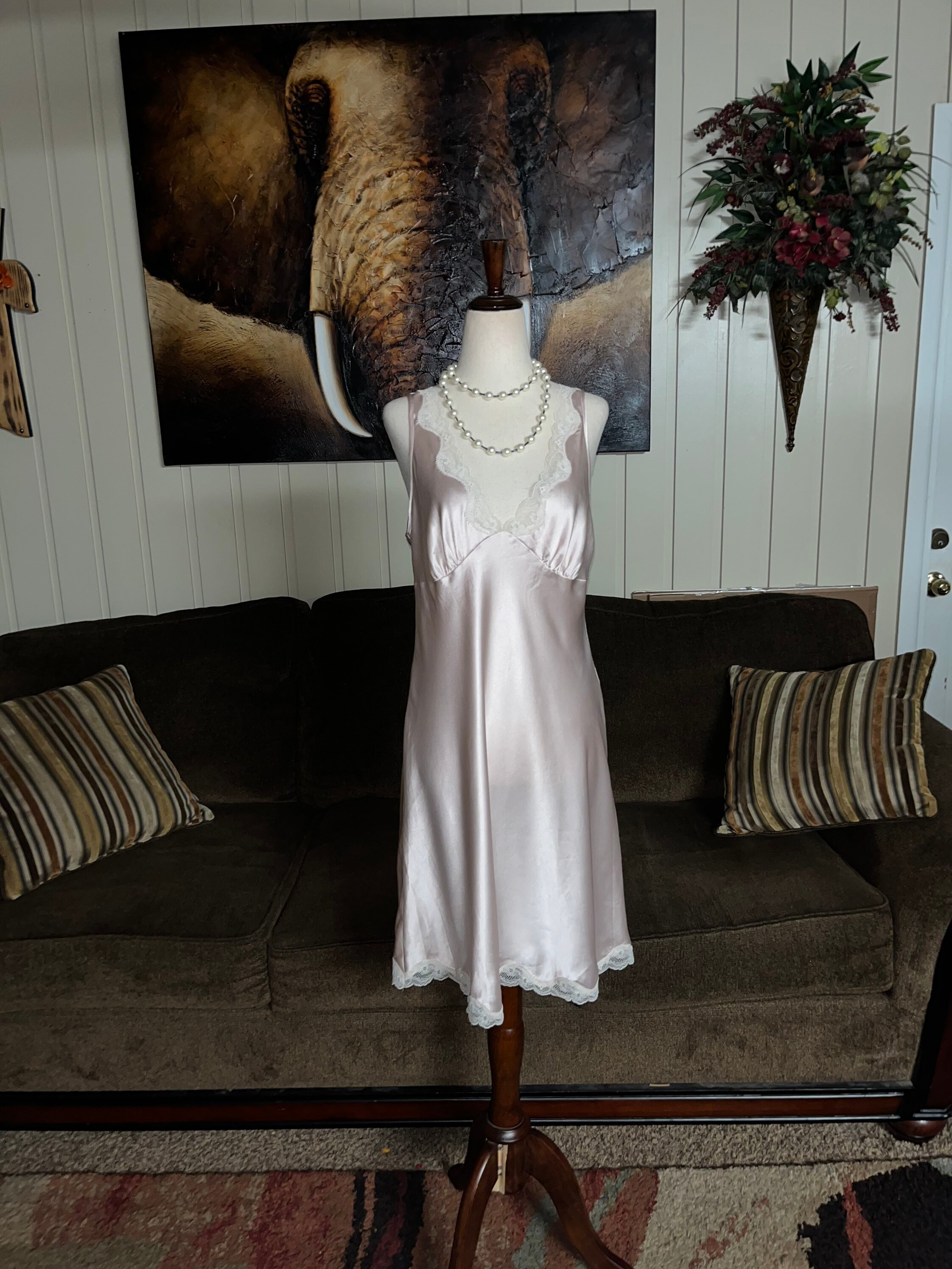 victoria secret nightgown long sleeve