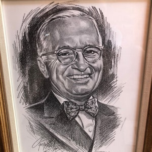 President Harry Truman Picture By George Pollard