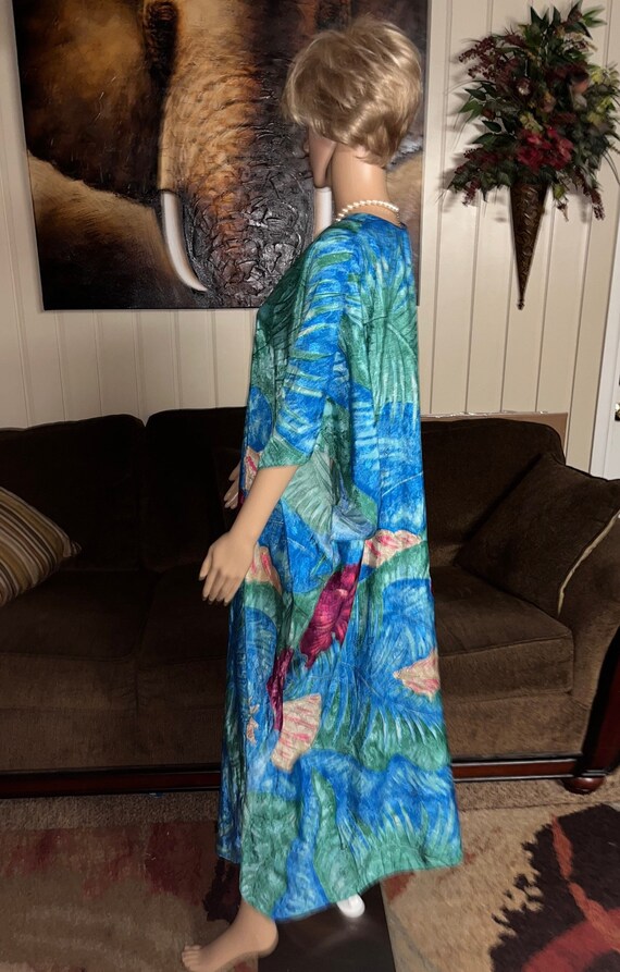 Calypso by Delicates • Vintage • Boho • Blue/Gree… - image 6