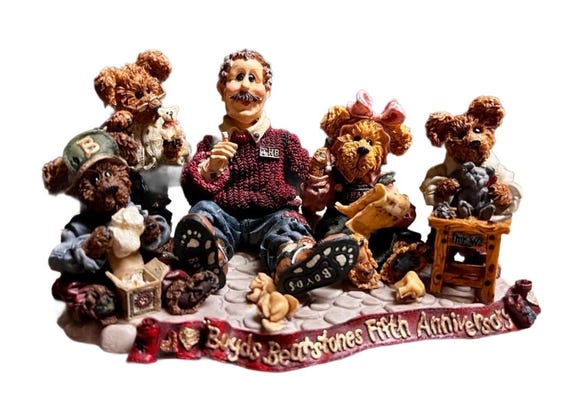 Boyds Bears & Friends ~ Limited Edition ~ 1998 ~ 50th Anniversary