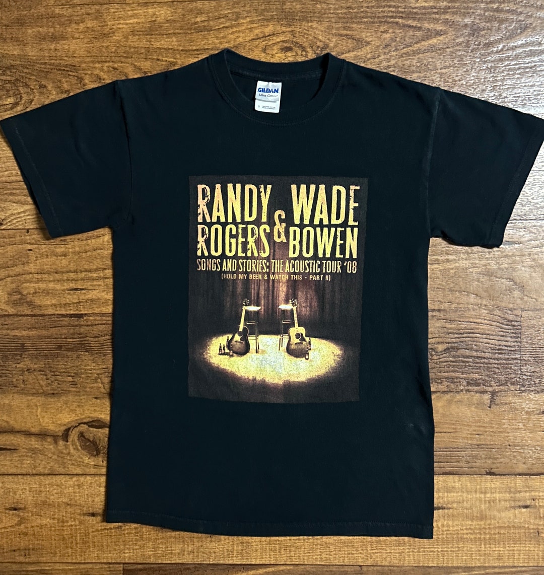 Randy Rogers and Wade Bowen • Small • Black • the Acoustic Tour
