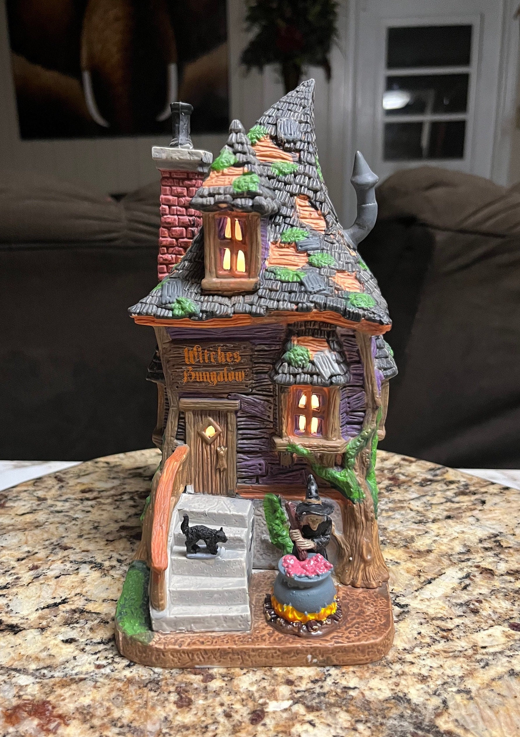 Lemax Spooky Town Witches Bungalow Collector's Item - Etsy