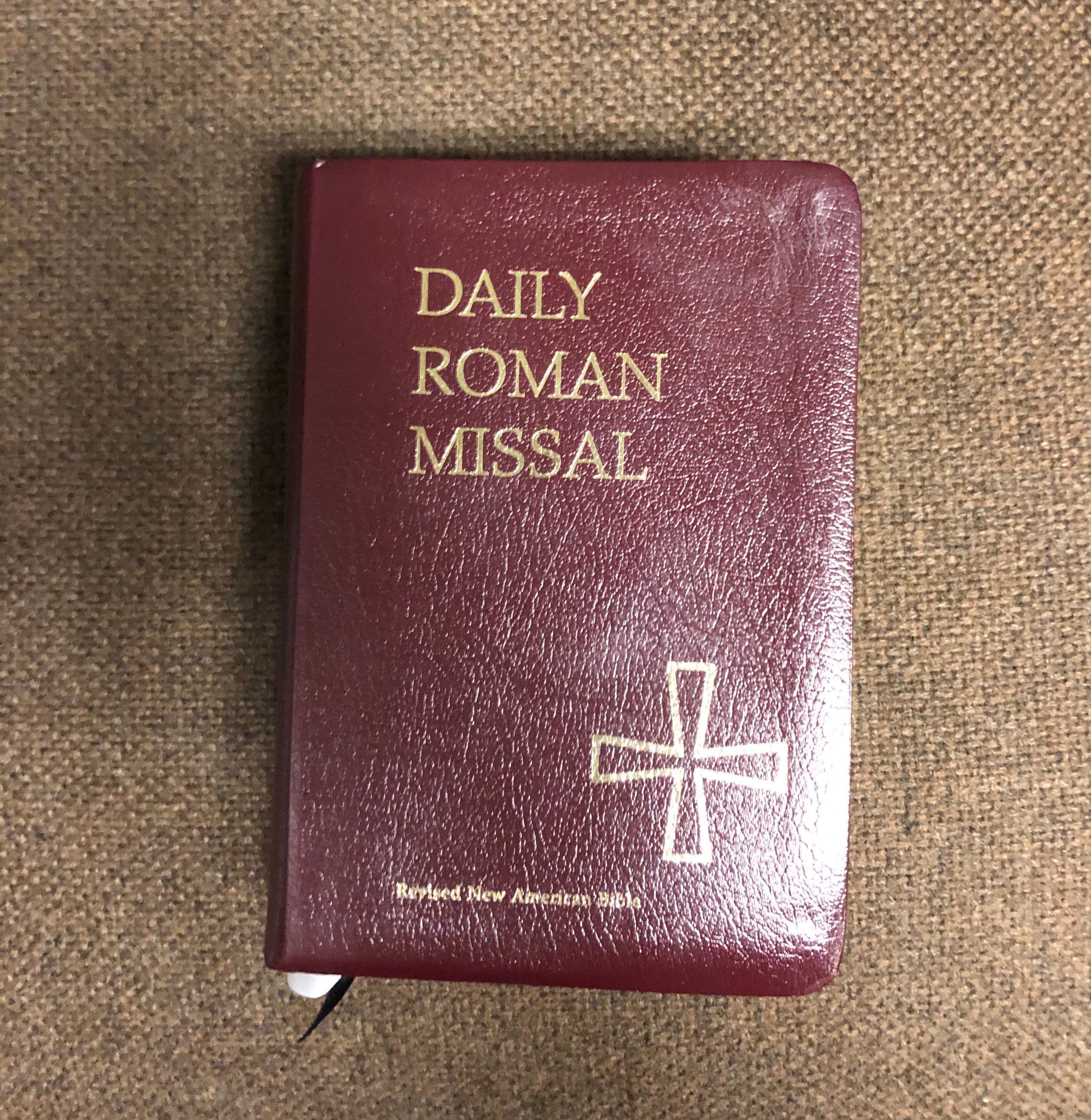 Daily Roman Missal 2002 Bible Bonded Leather 6th Ed. Etsy