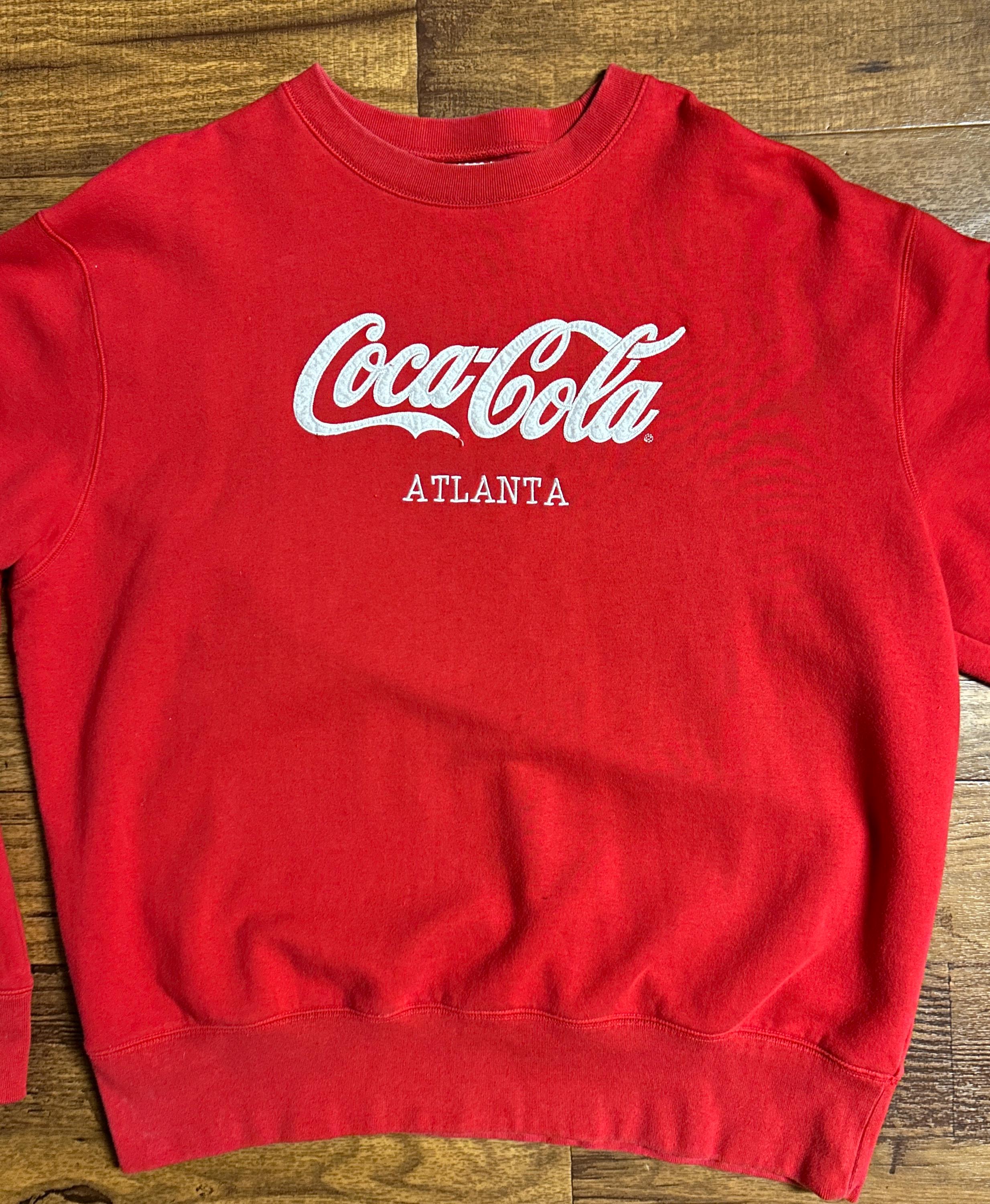 Coca-cola (atlanta) • Vintage • Red/white • Embroidery • X