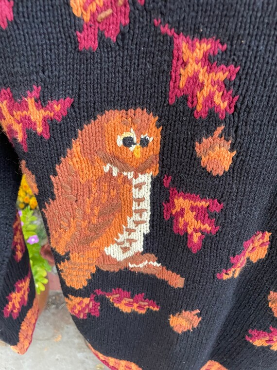 Cardigan Bay Hand Knitted Sweater 2X Gem