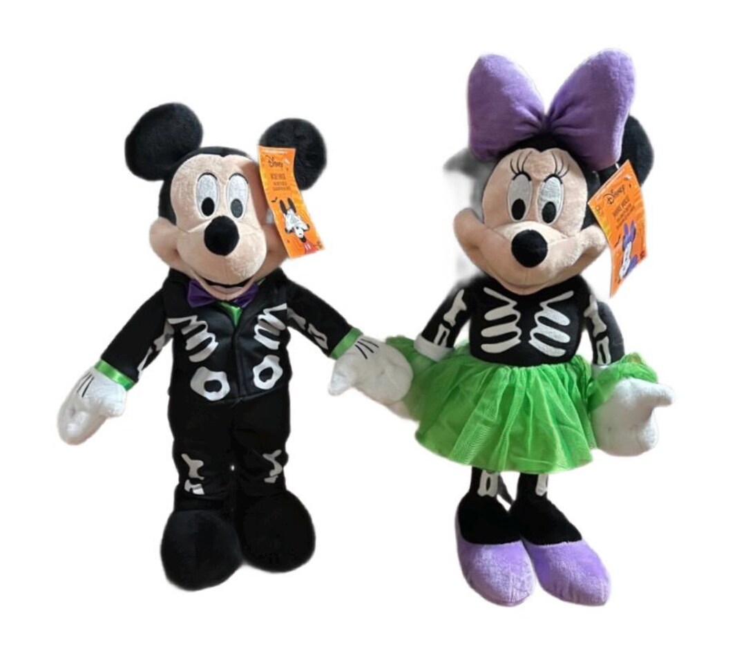 Disney ~ Gemmy ~ Halloween ~ Multi-colors ~ Mickey & Minnie Mouse