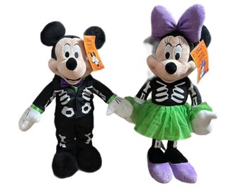 Disney ~ Gemmy ~ Halloween ~ Multi-colors ~ Mickey & Minnie Mouse