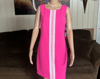 Vince Cumuto • Size 8 • Barbie Bright Pink • Dress • New W/ Tags