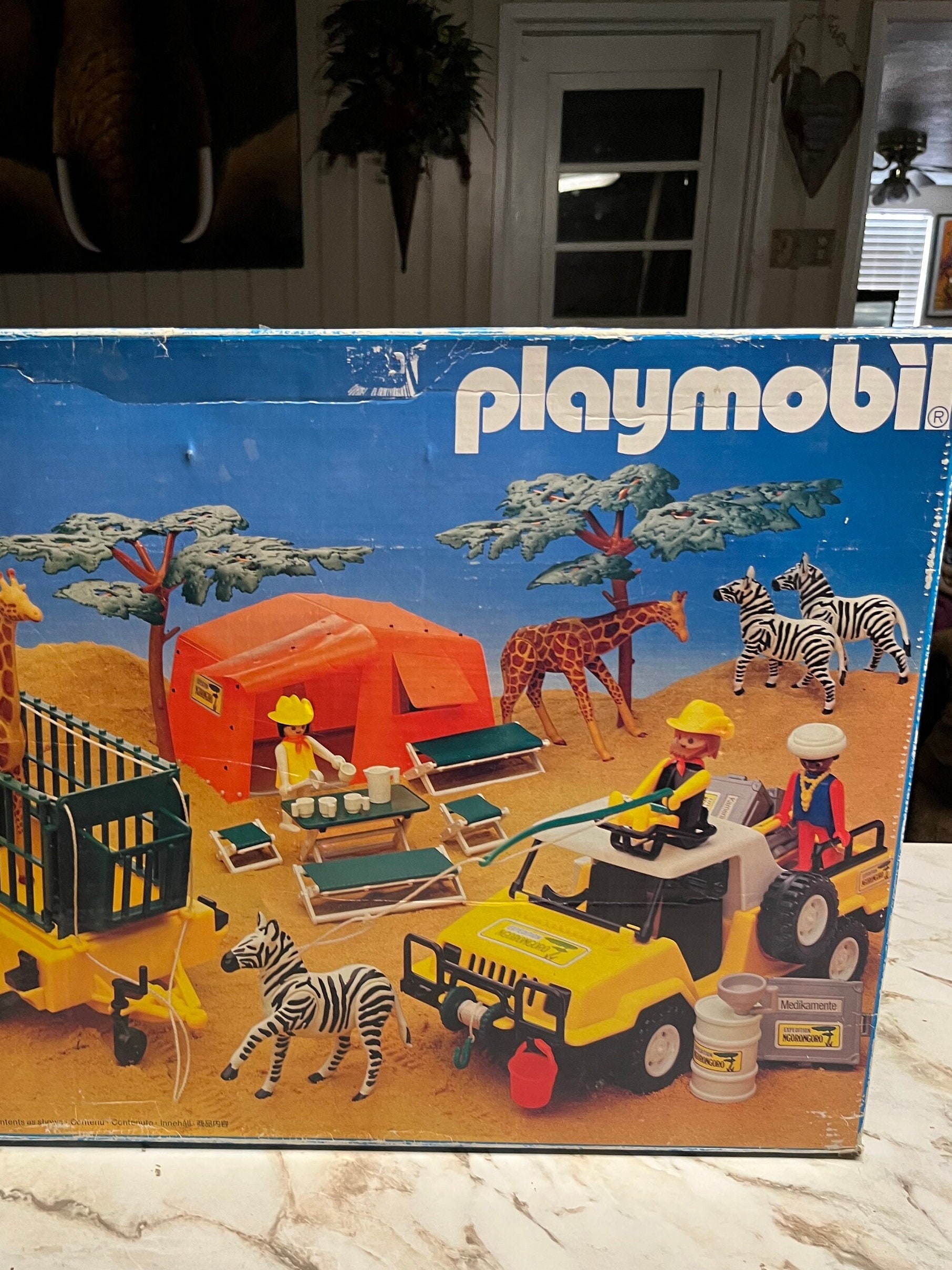 Playmobil Vintage 1985 Safari Big Set Video Etsy Australia