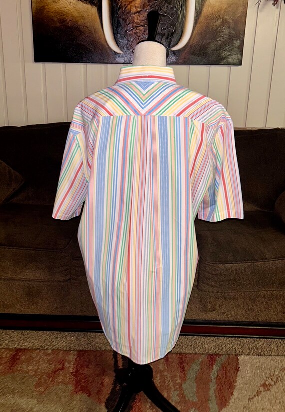 Tommy Hilfiger~ Size Large Multi~Colors Striped S… - image 5