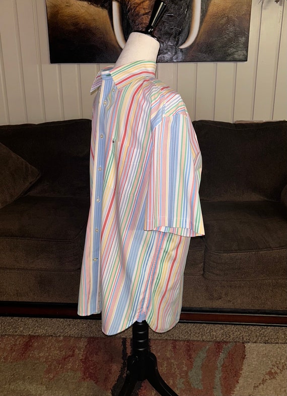 Tommy Hilfiger~ Size Large Multi~Colors Striped S… - image 7