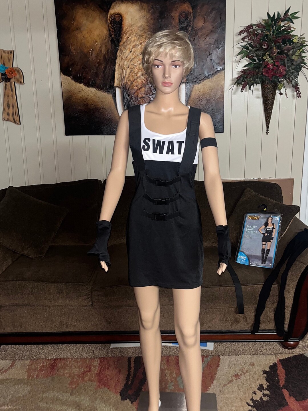 Swat Police Uniform spirit Halloween Size Medium Etsy