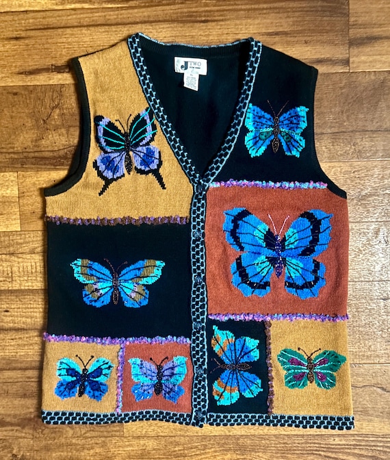 JTwo ~ Women’s X-Large ~ Multi-Colors ~ Butterfly… - image 1