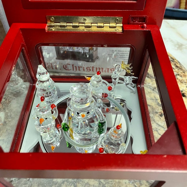 Mr Christmas Music Box Etsy