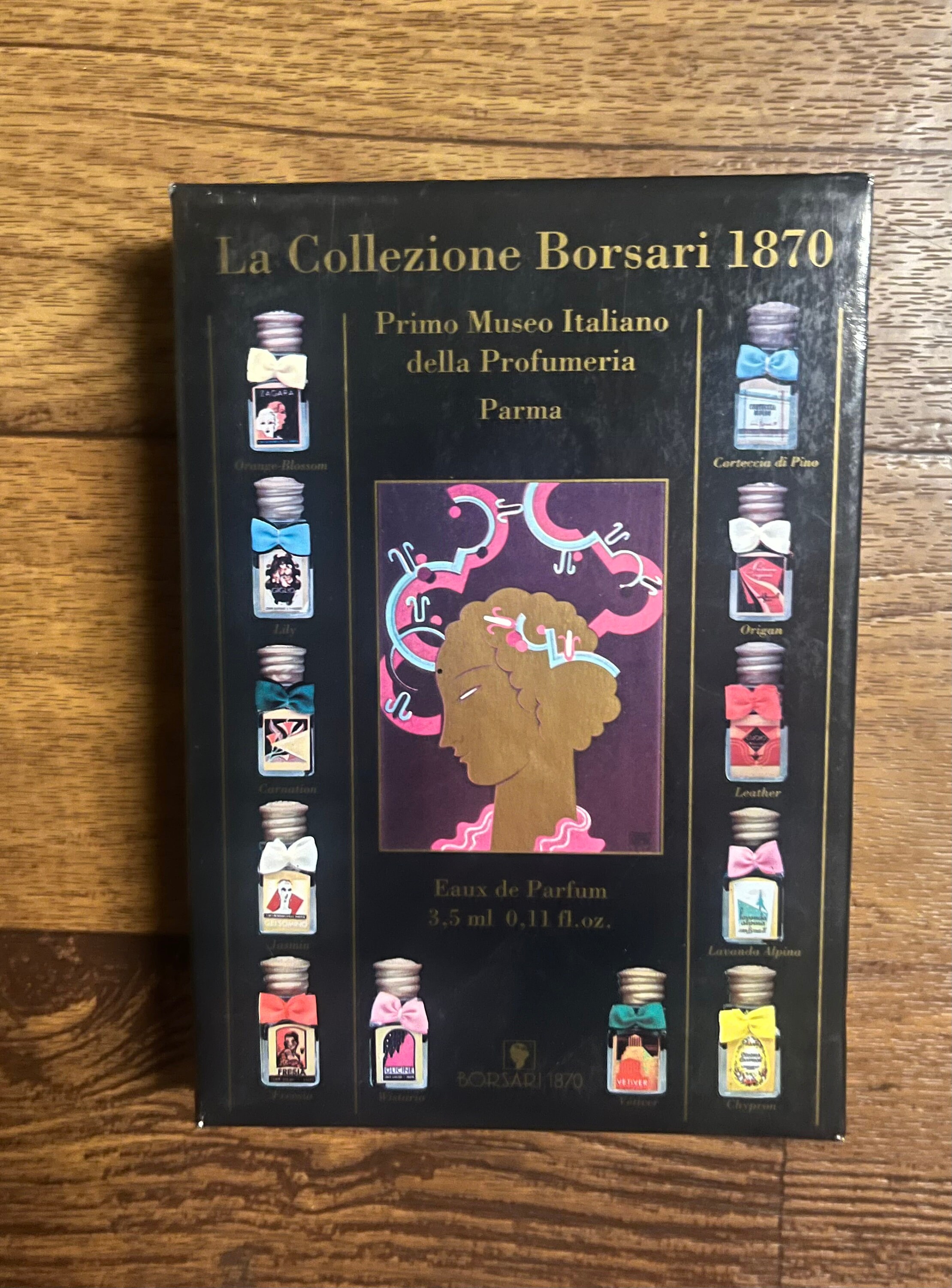 Borsari~1870 Italian Fragrance Collection Set of 12 W/ .12